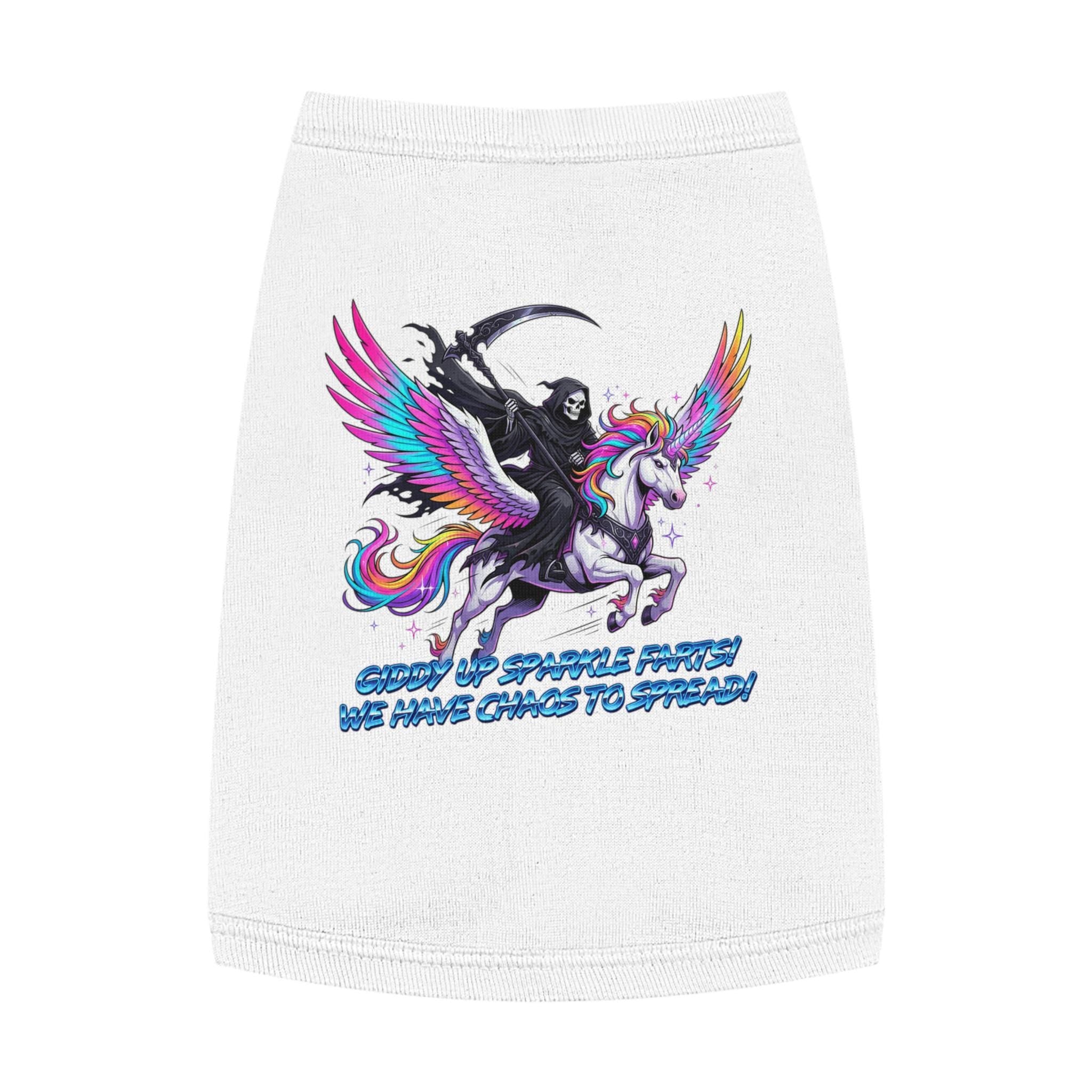 Giddy up Grim - Pet Tank Top