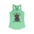 What it is Raccoon - Racerback Tank