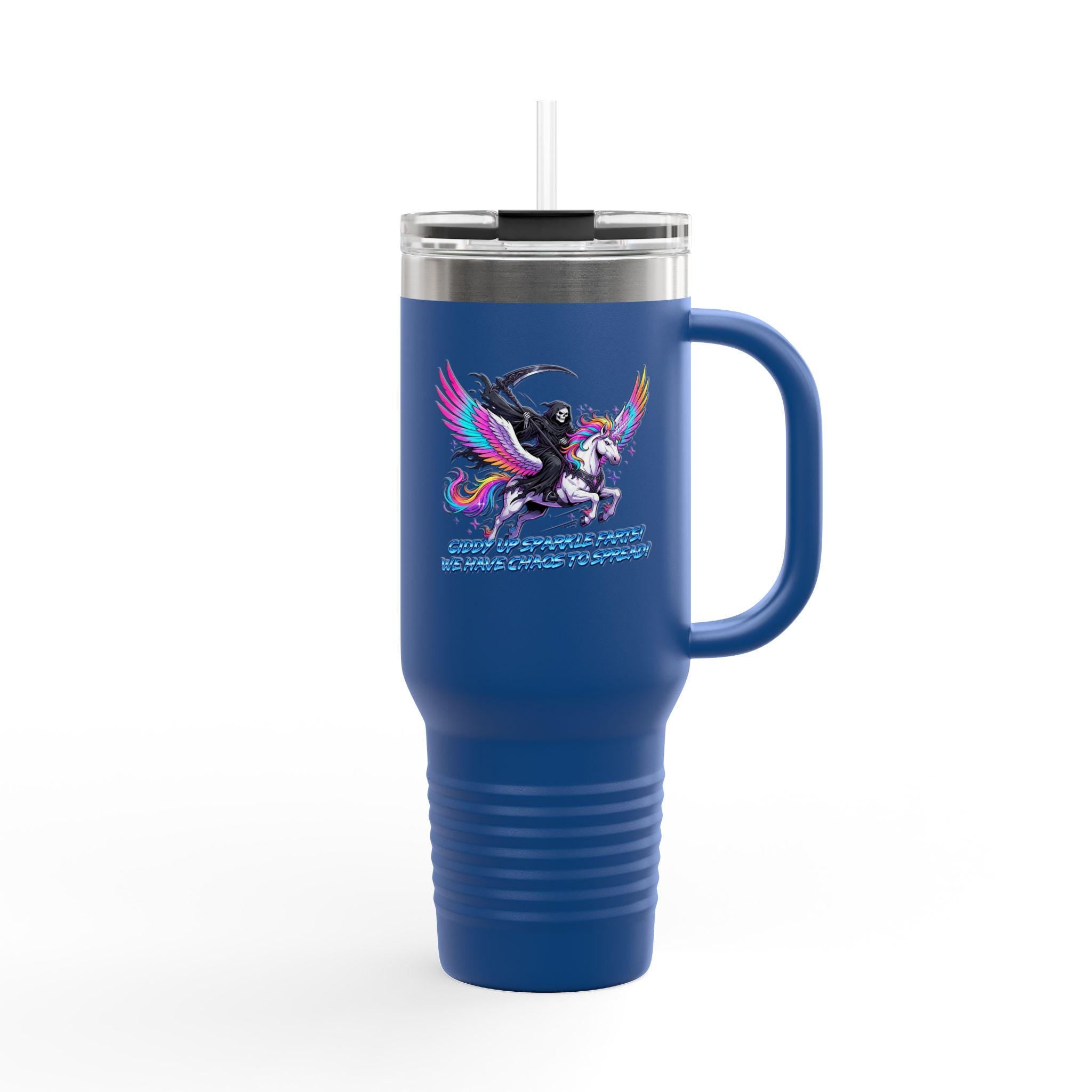 Giddy up Grim - 40 oz tumbler