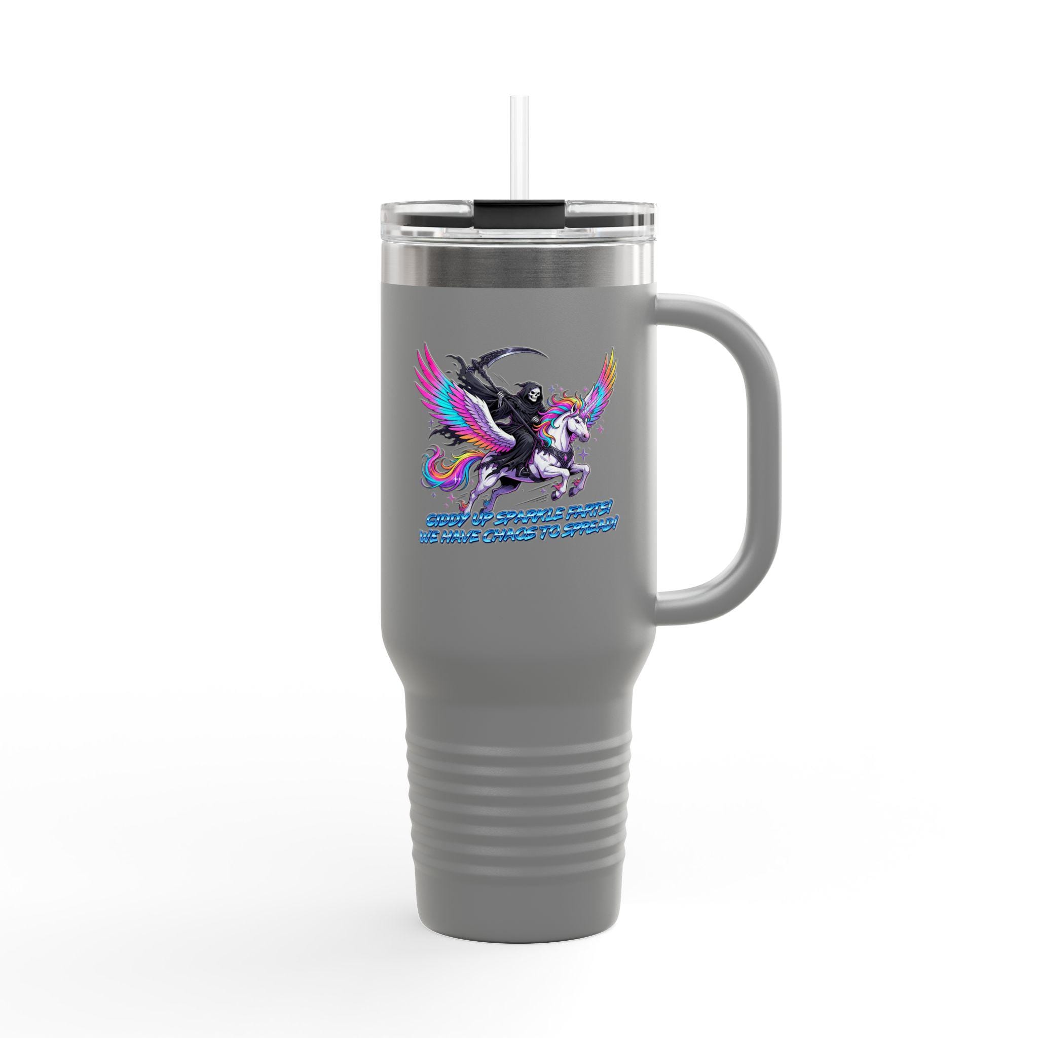 Giddy up Grim - 40 oz tumbler