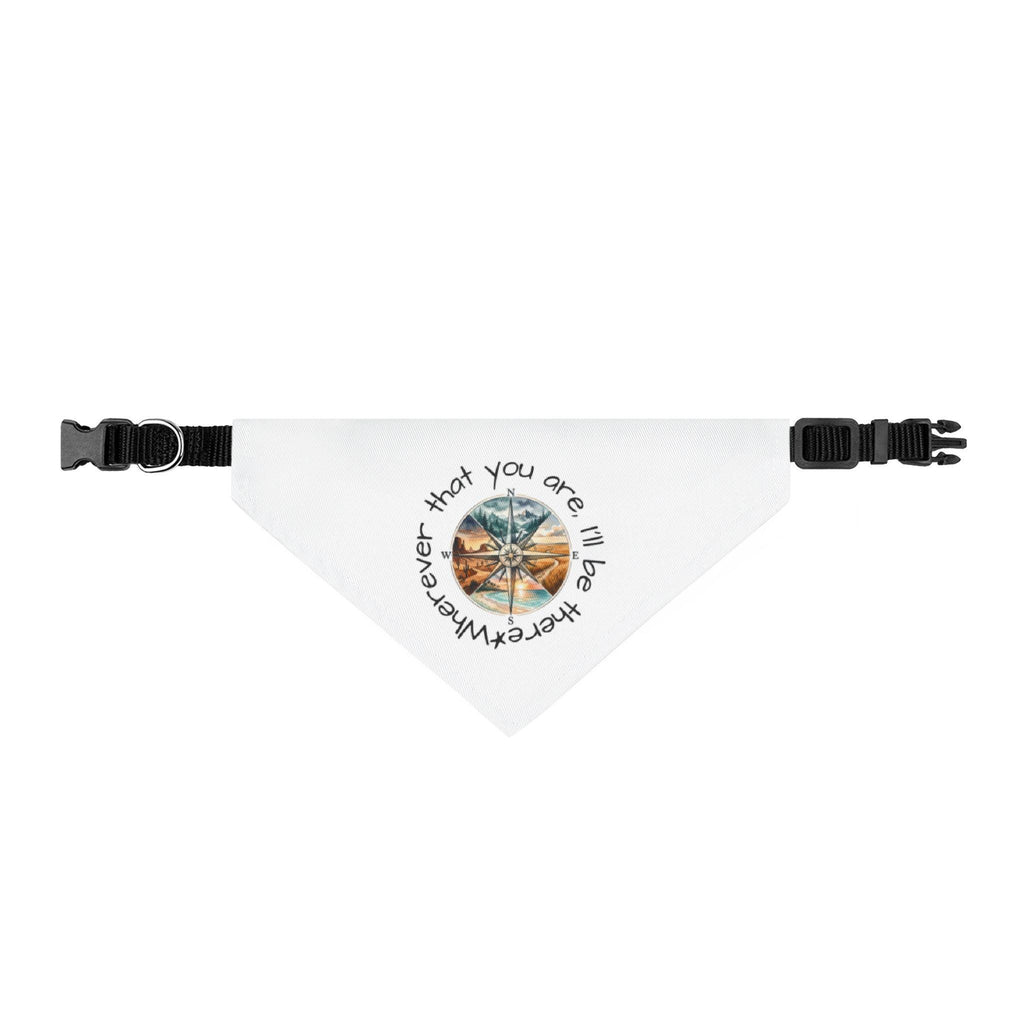 Wherever you are - Clip-on Pet Bandana