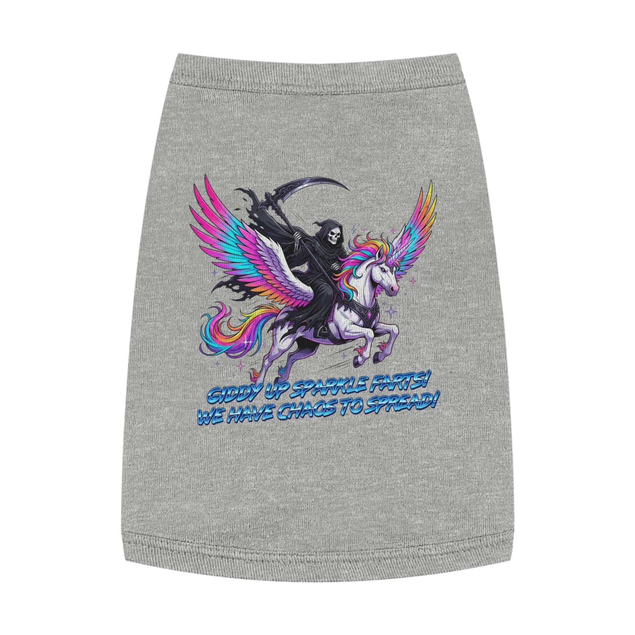 Giddy up Grim - Pet Tank Top