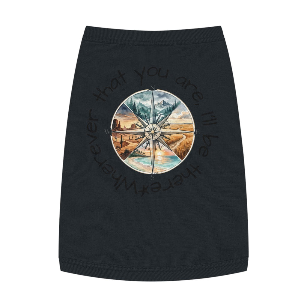 Wherever you are - pet tank top