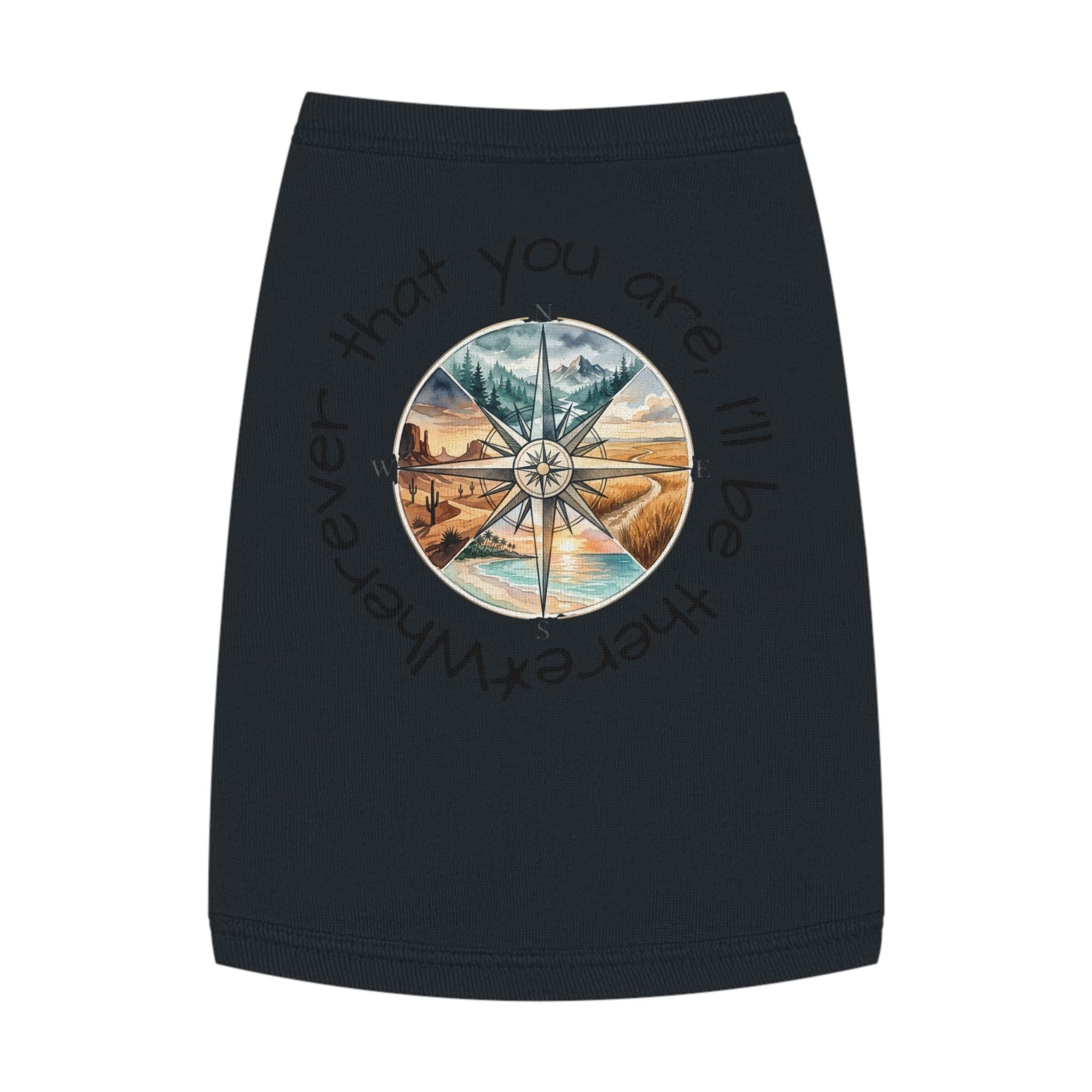 Wherever you are - pet tank top