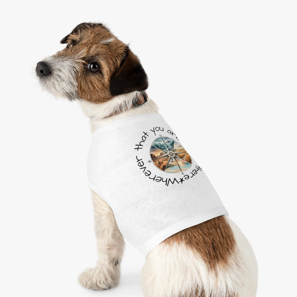 Wherever you are - pet tank top