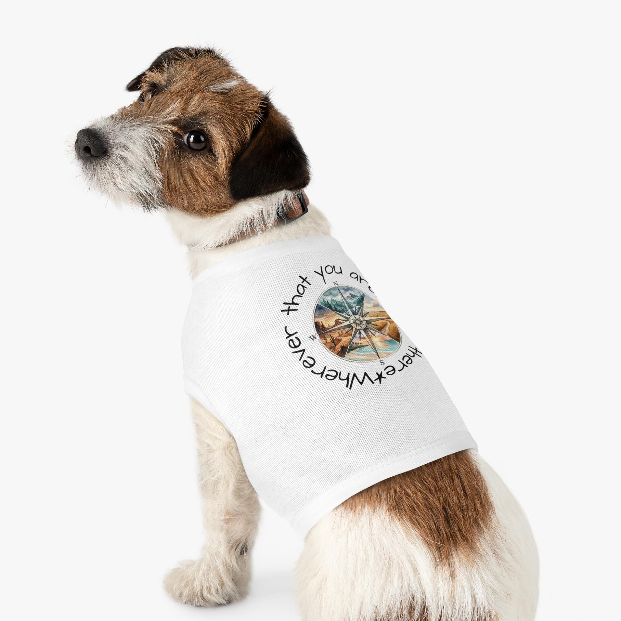 Wherever you are - pet tank top