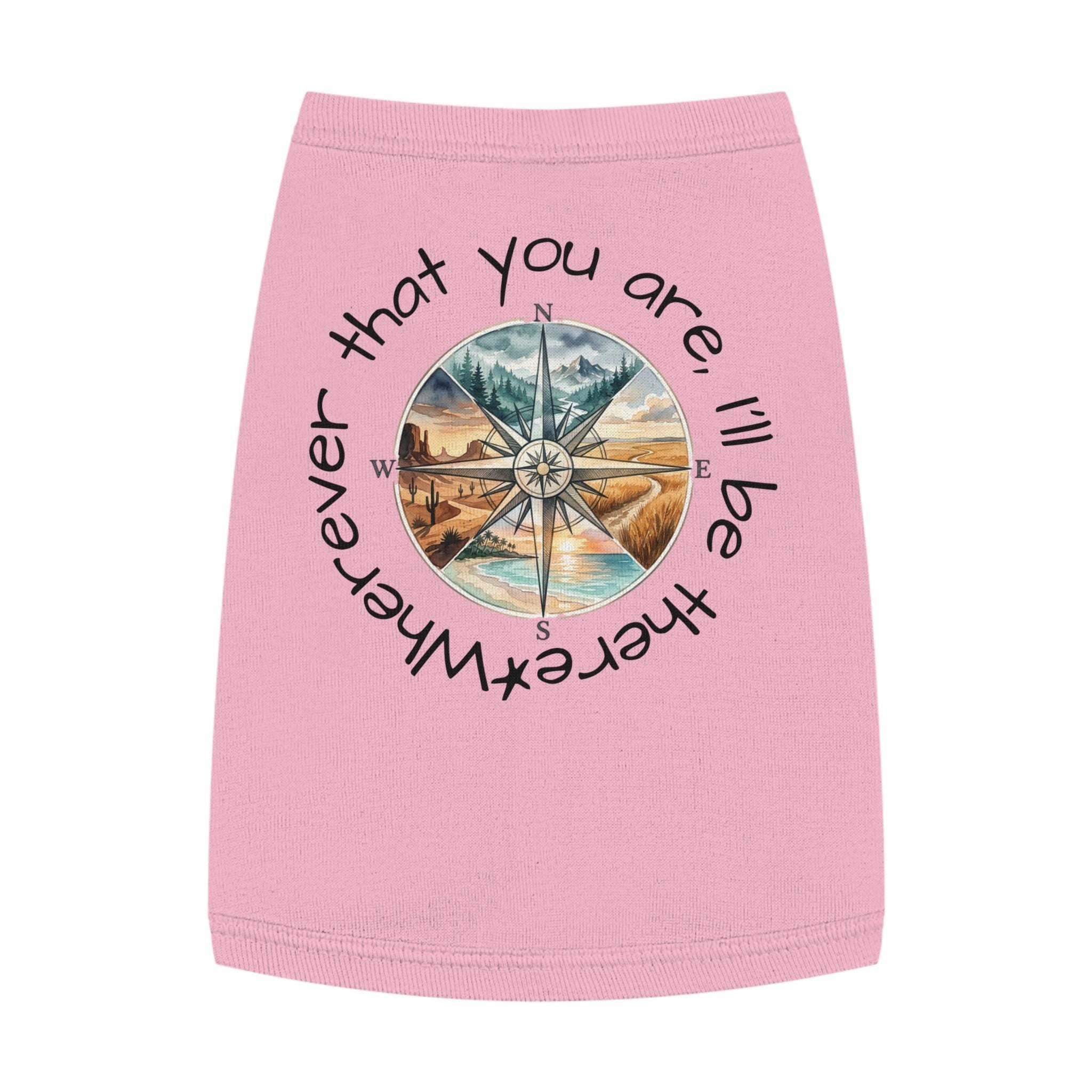 Wherever you are - pet tank top