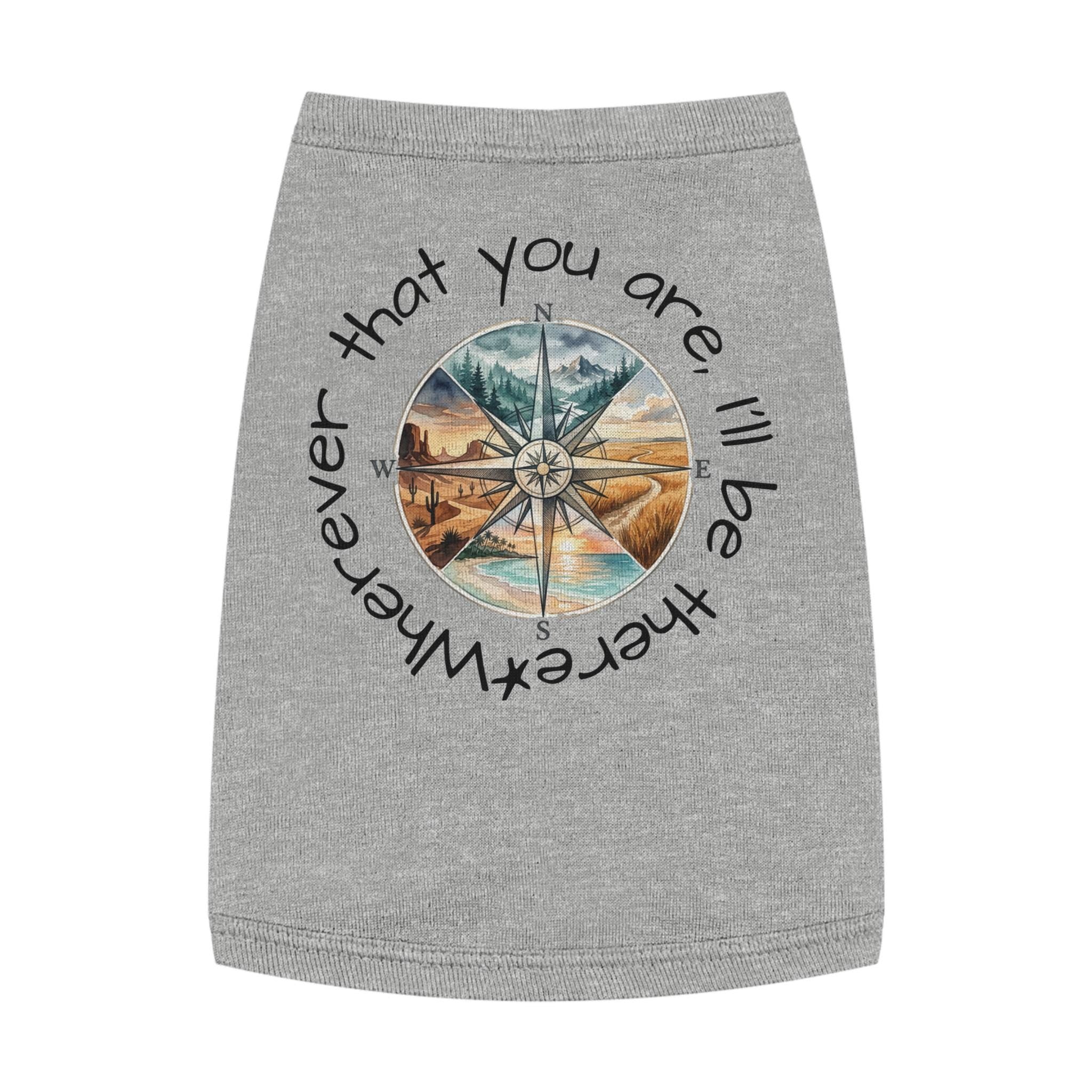 Wherever you are - pet tank top