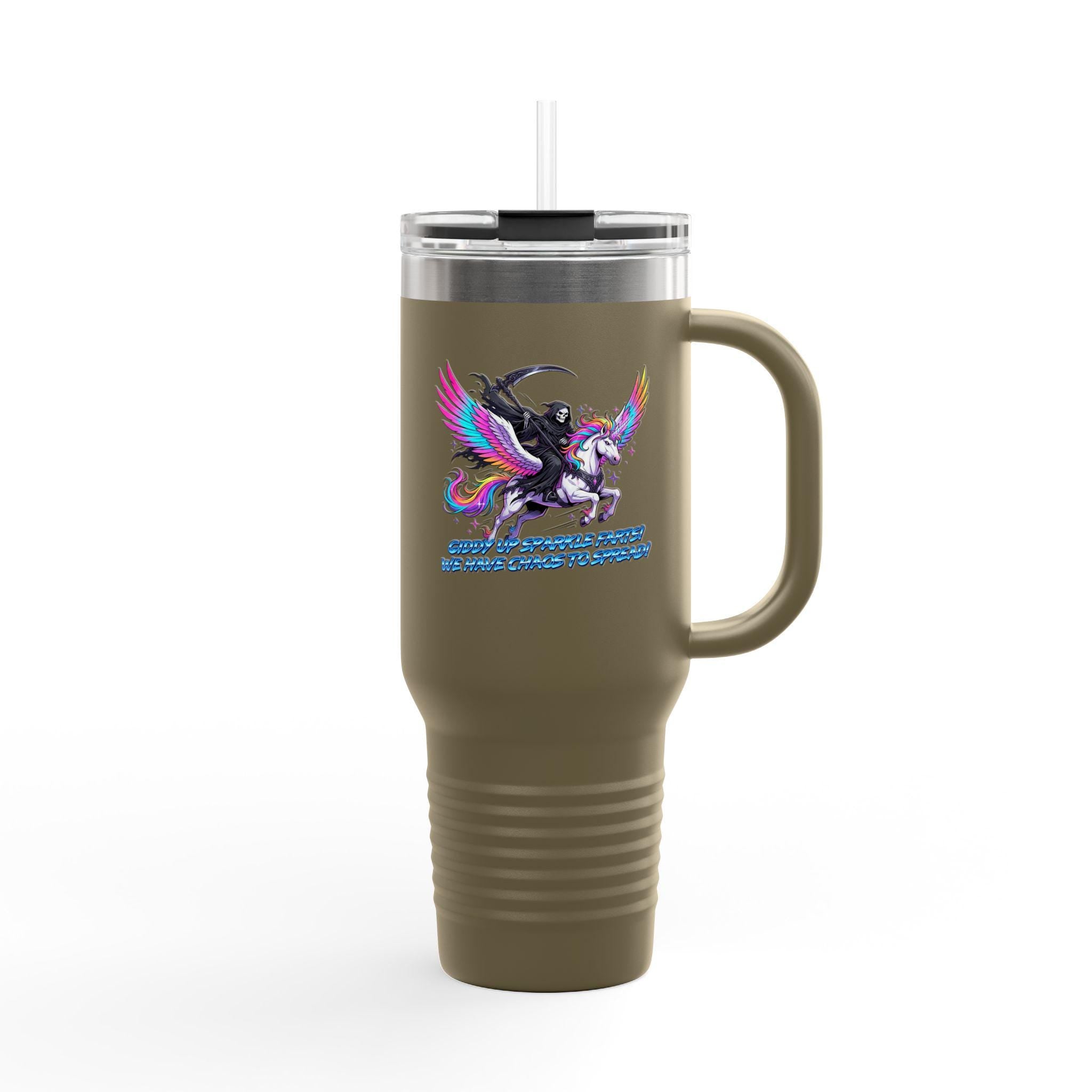 Giddy up Grim - 40 oz tumbler