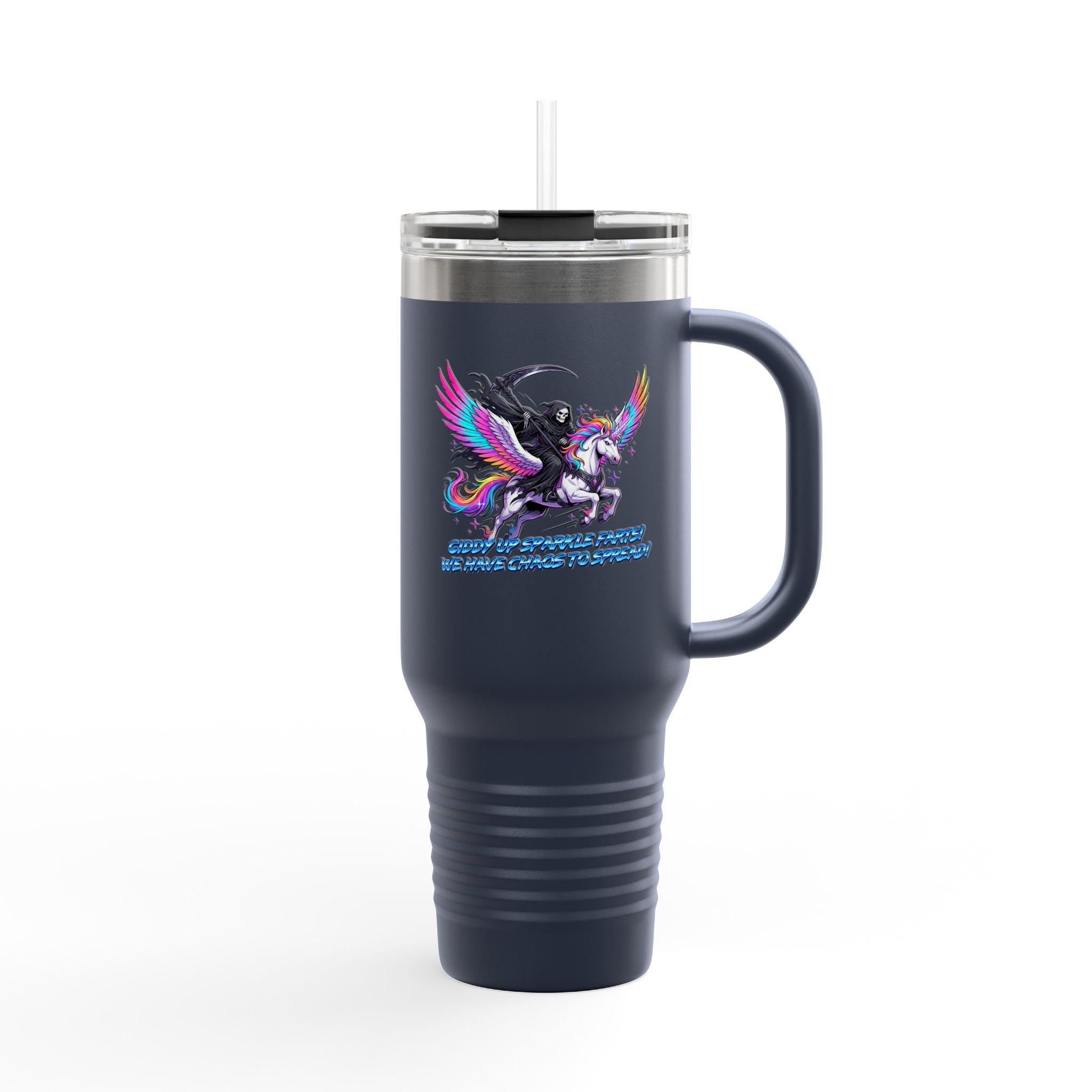Giddy up Grim - 40 oz tumbler