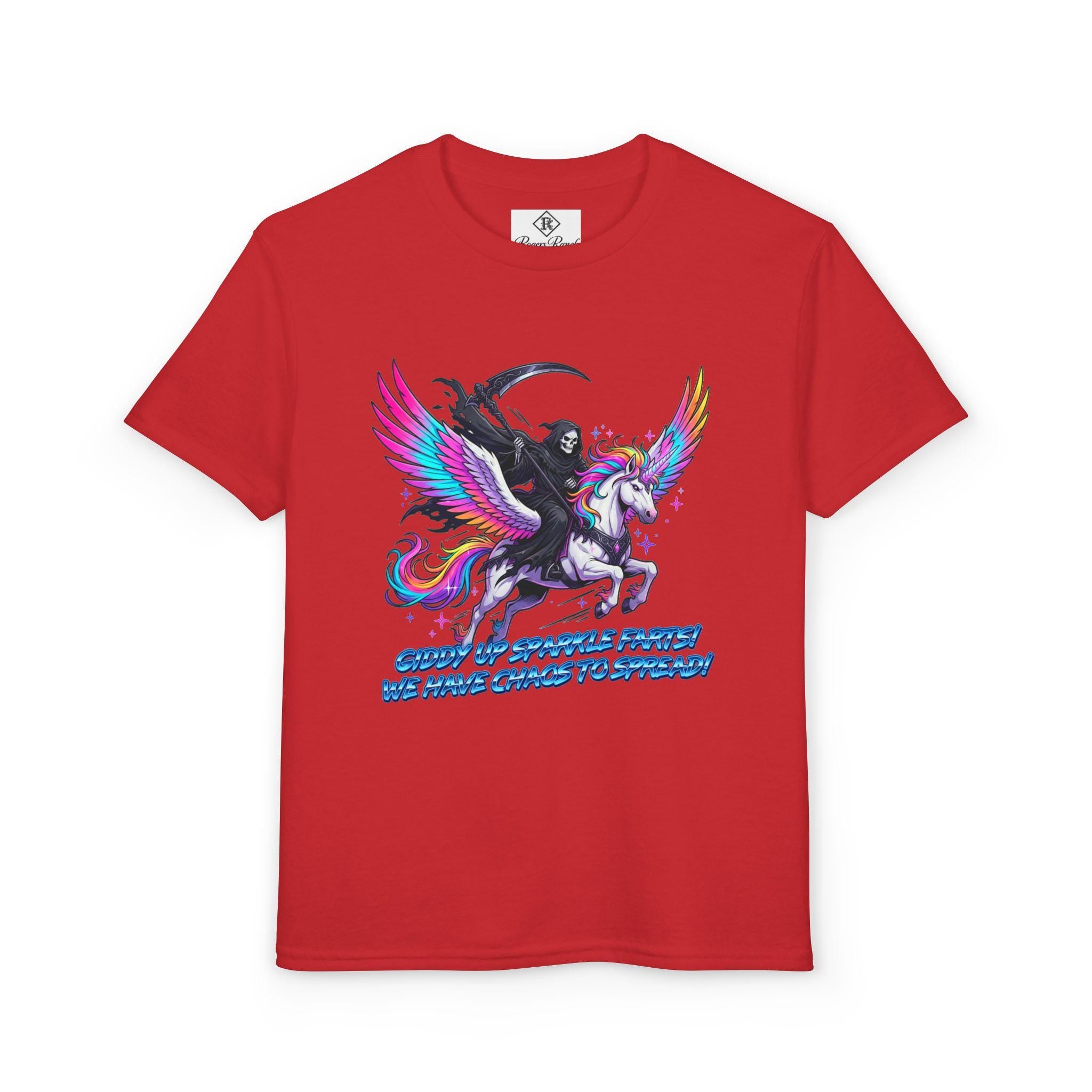 Giddy up Grim - Youth T-shirt