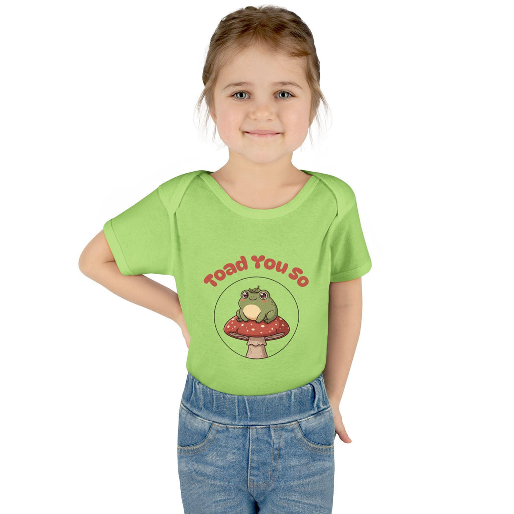 Toad You So - Infant onesie