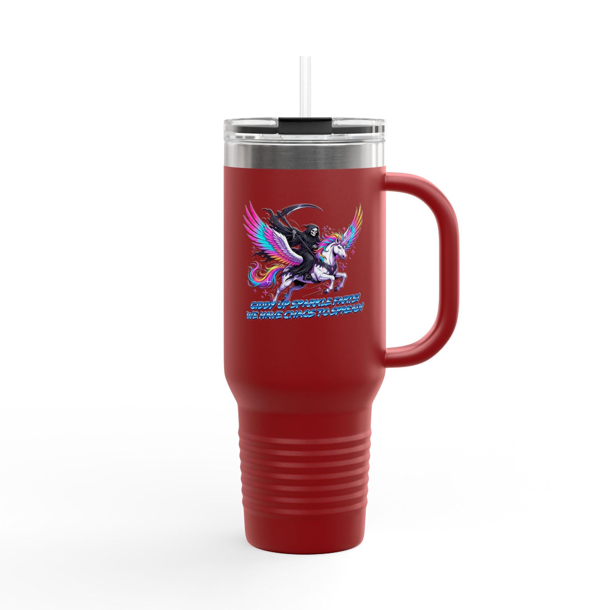 Giddy up Grim - 40 oz tumbler